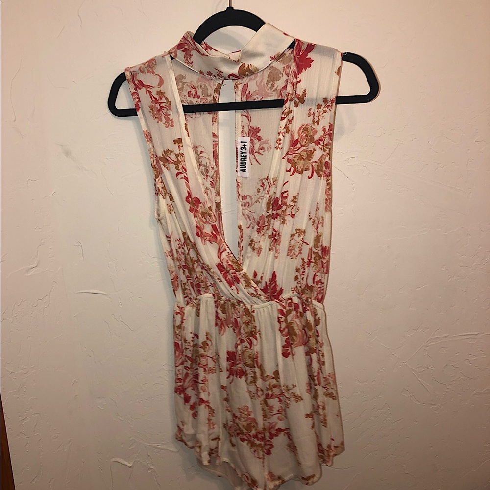 Audrey 3+1 Romper- small